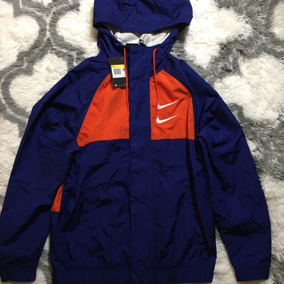double swoosh windbreaker